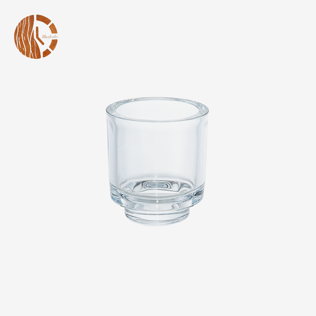 Thick Bottom Glass Candle Jars Containers